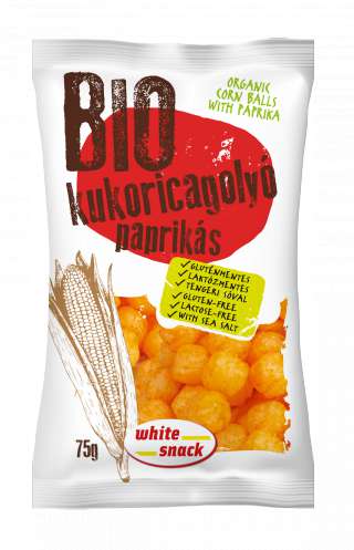 White Snack BIO kukoricagolyo_paprikas_3D